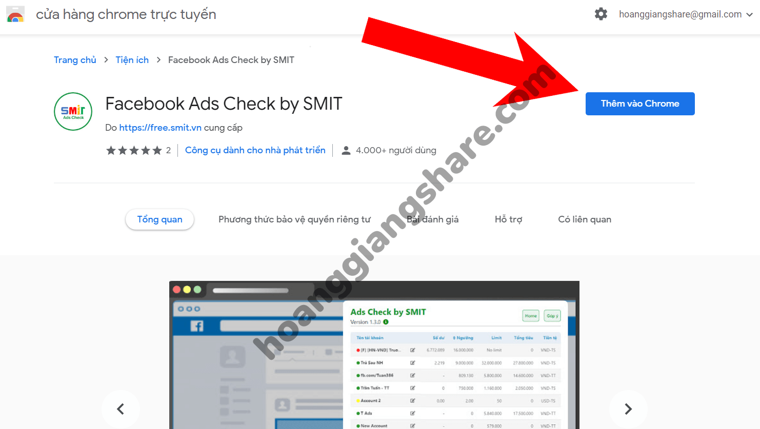facebook ads check by smit chrome store