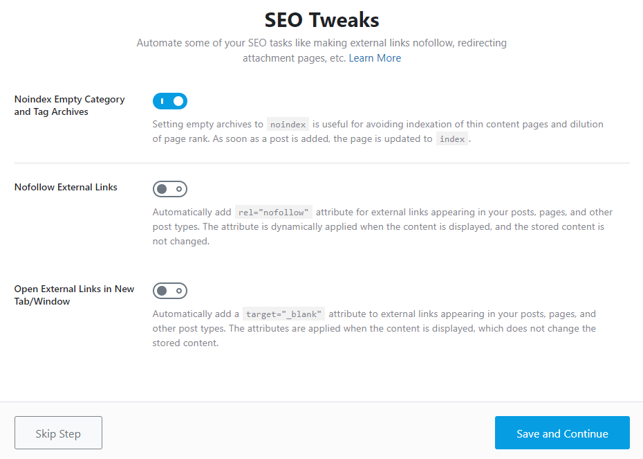 optimization seo tweaks rank math seo
