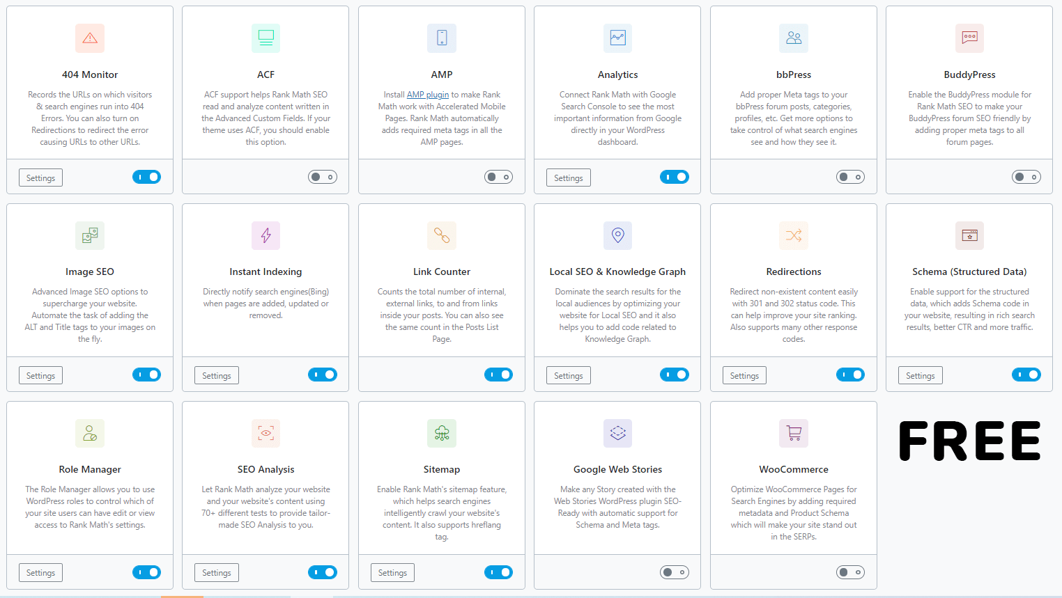 rank math seo free